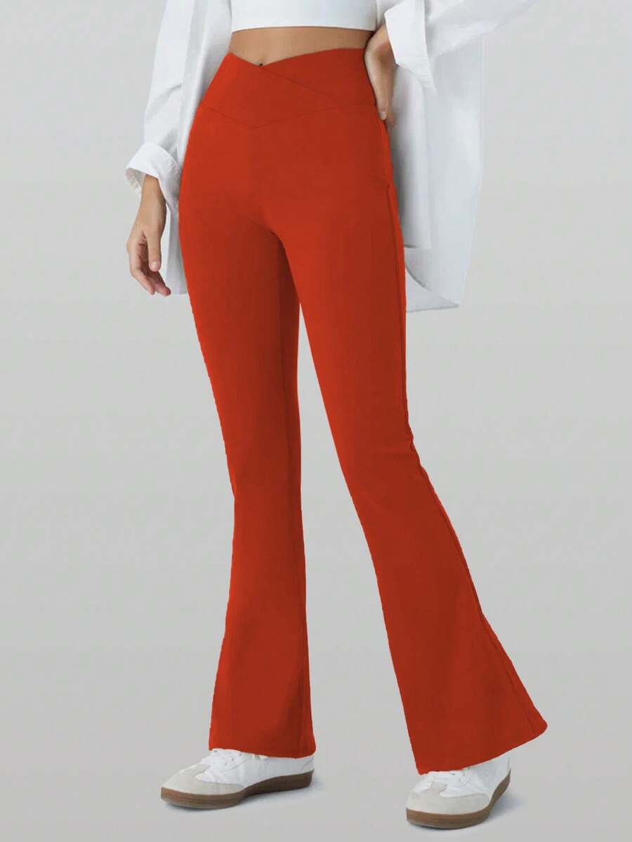RunOnWheels™ | Viral BBL Flare Legging Zonder Voornaad