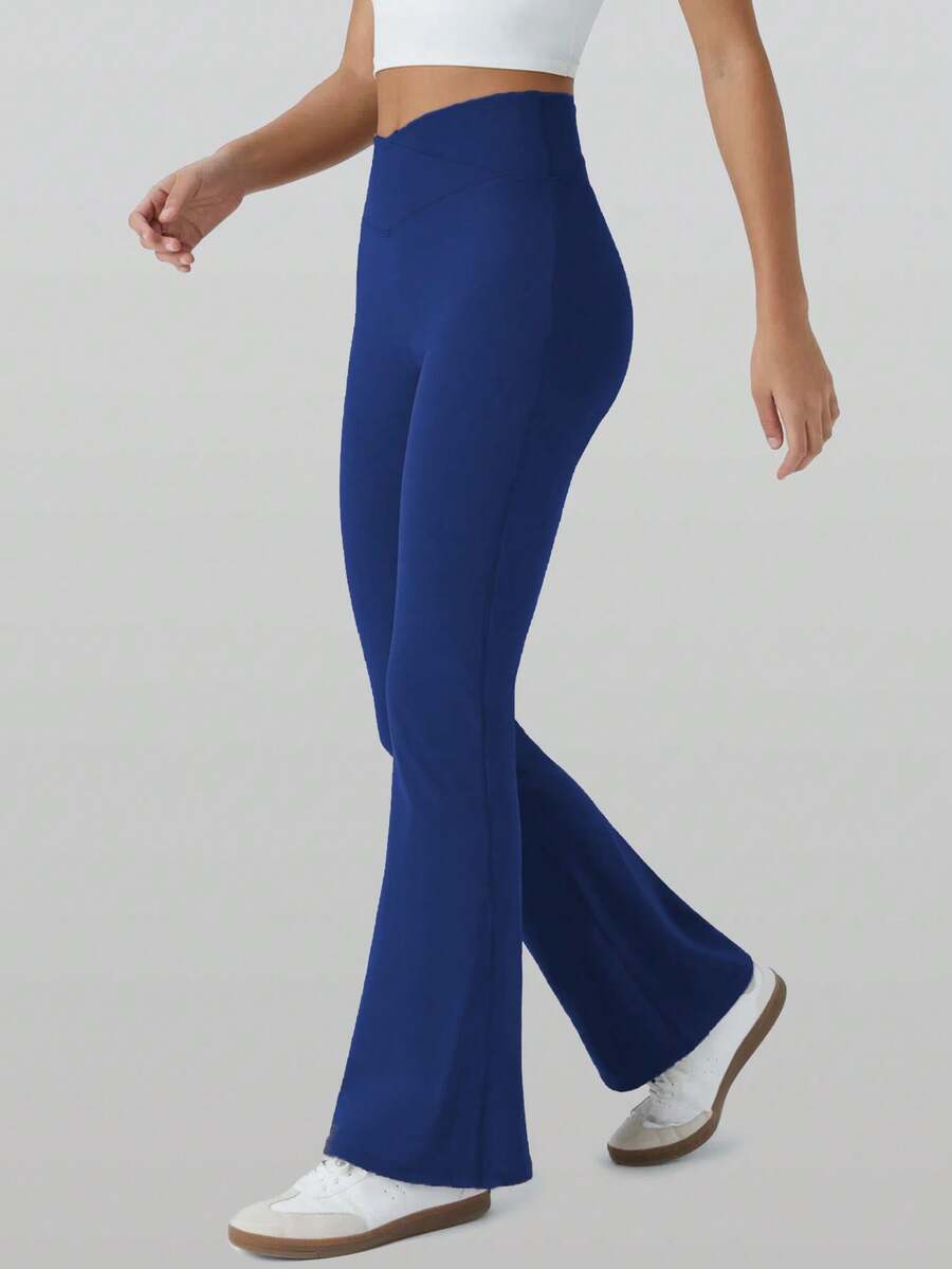 RunOnWheels™ | Viral BBL Flare Legging Zonder Voornaad