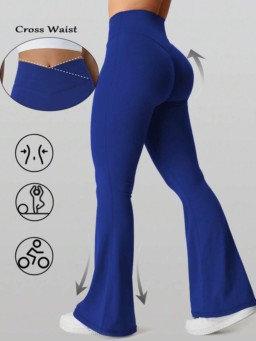 RunOnWheels™ | Viral BBL Flare Legging Zonder Voornaad