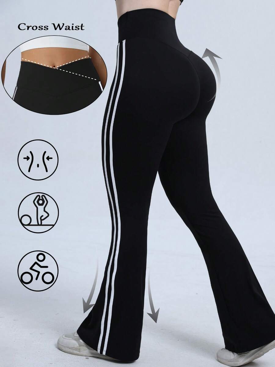 RunOnWheels™ | Viral BBL Flare Legging Zonder Voornaad