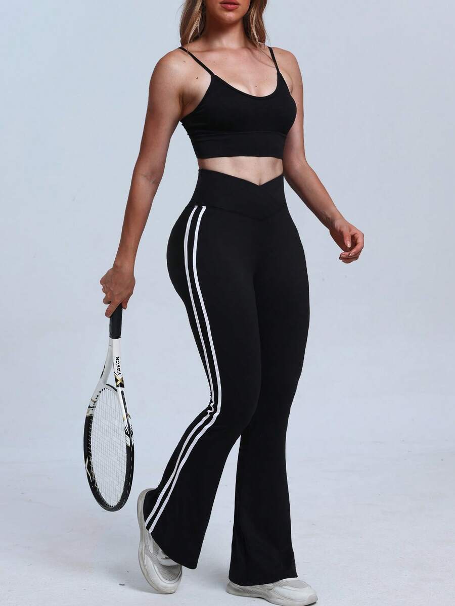 RunOnWheels™ | Viral BBL Flare Legging Zonder Voornaad