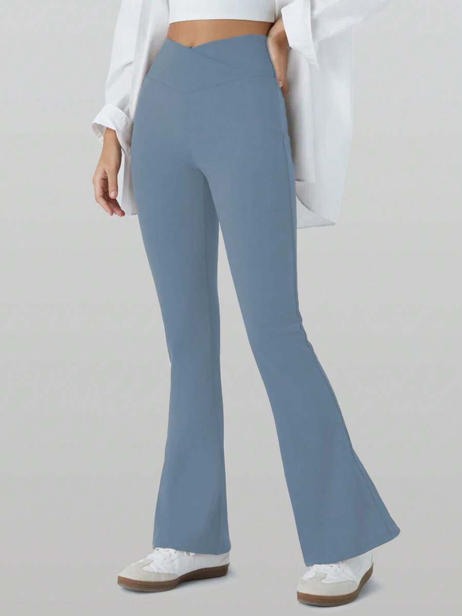RunOnWheels™ | Viral BBL Flare Legging Zonder Voornaad