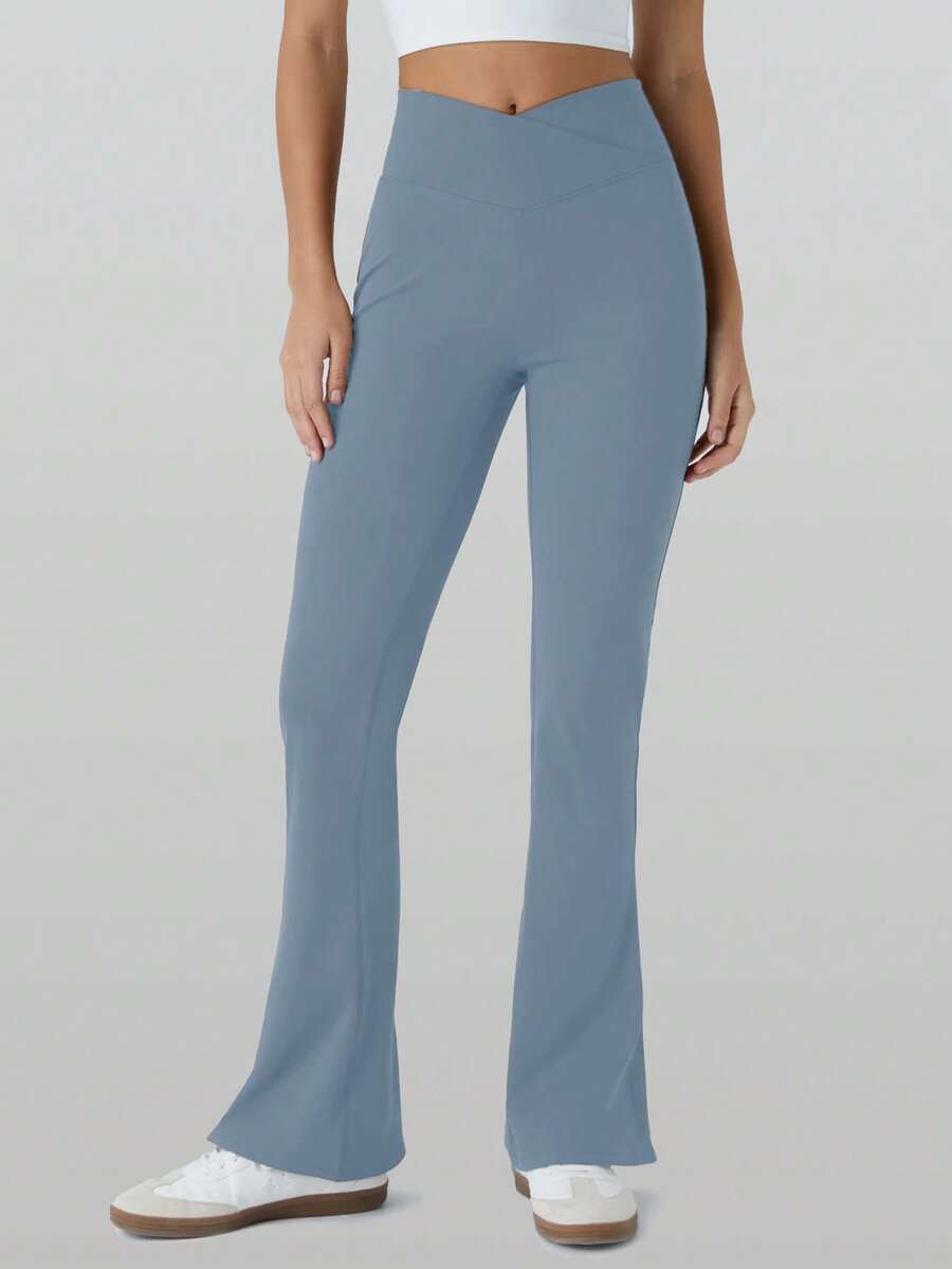 RunOnWheels™ | Viral BBL Flare Legging Zonder Voornaad