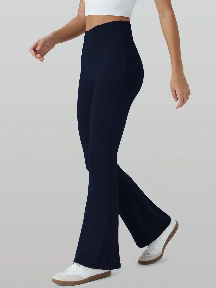 RunOnWheels™ | Viral BBL Flare Legging Zonder Voornaad