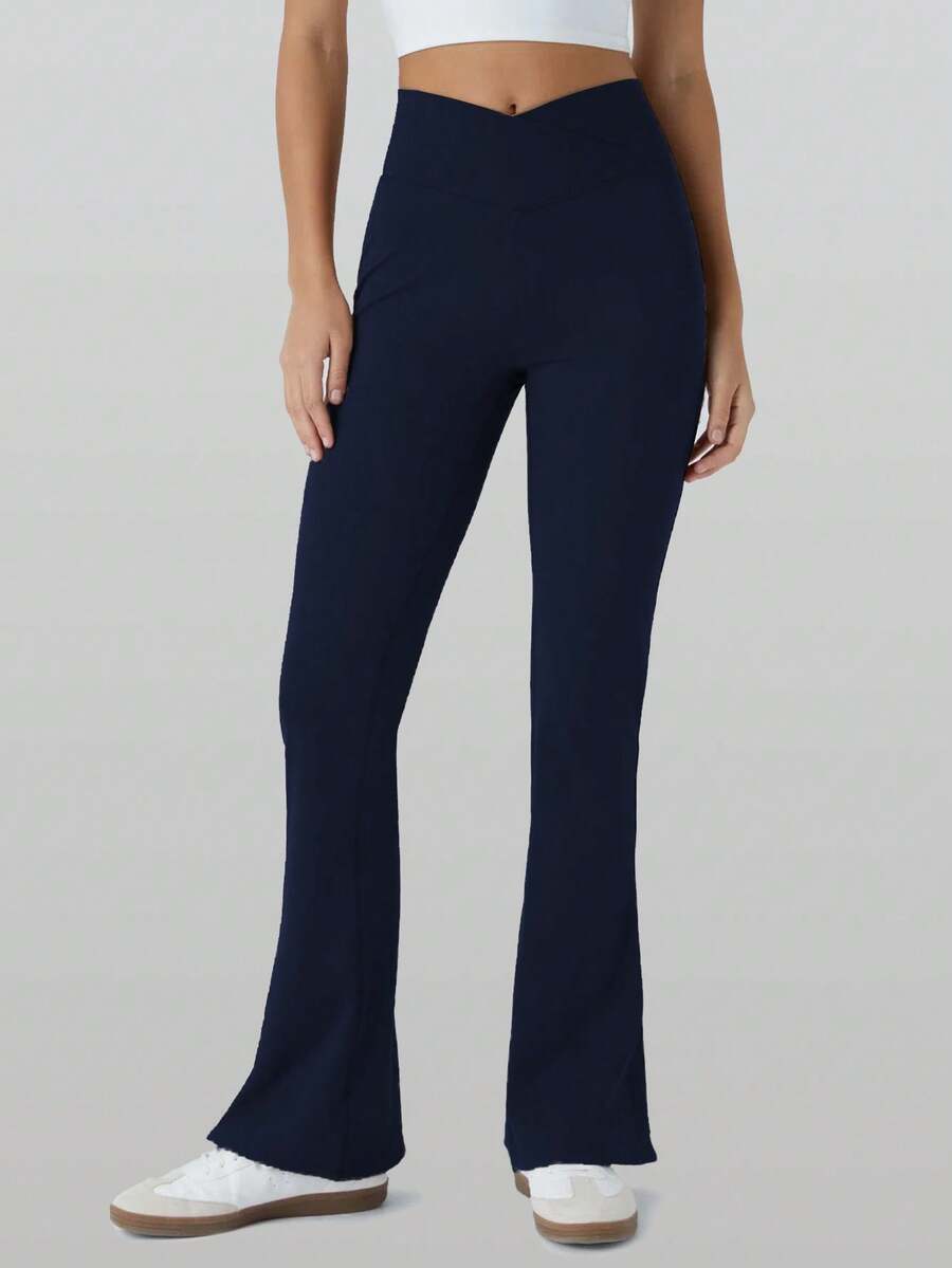 RunOnWheels™ | Viral BBL Flare Legging Zonder Voornaad