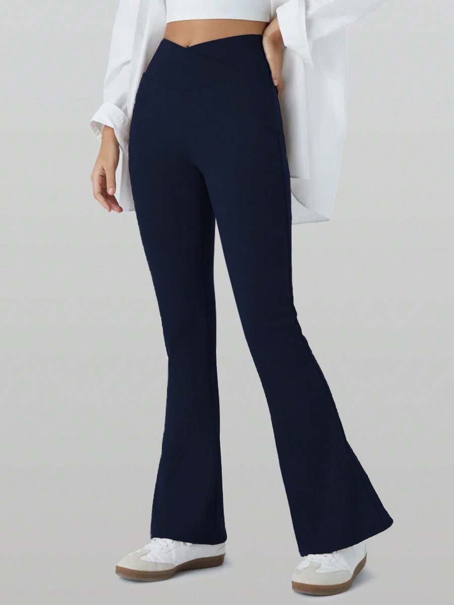 RunOnWheels™ | Viral BBL Flare Legging Zonder Voornaad