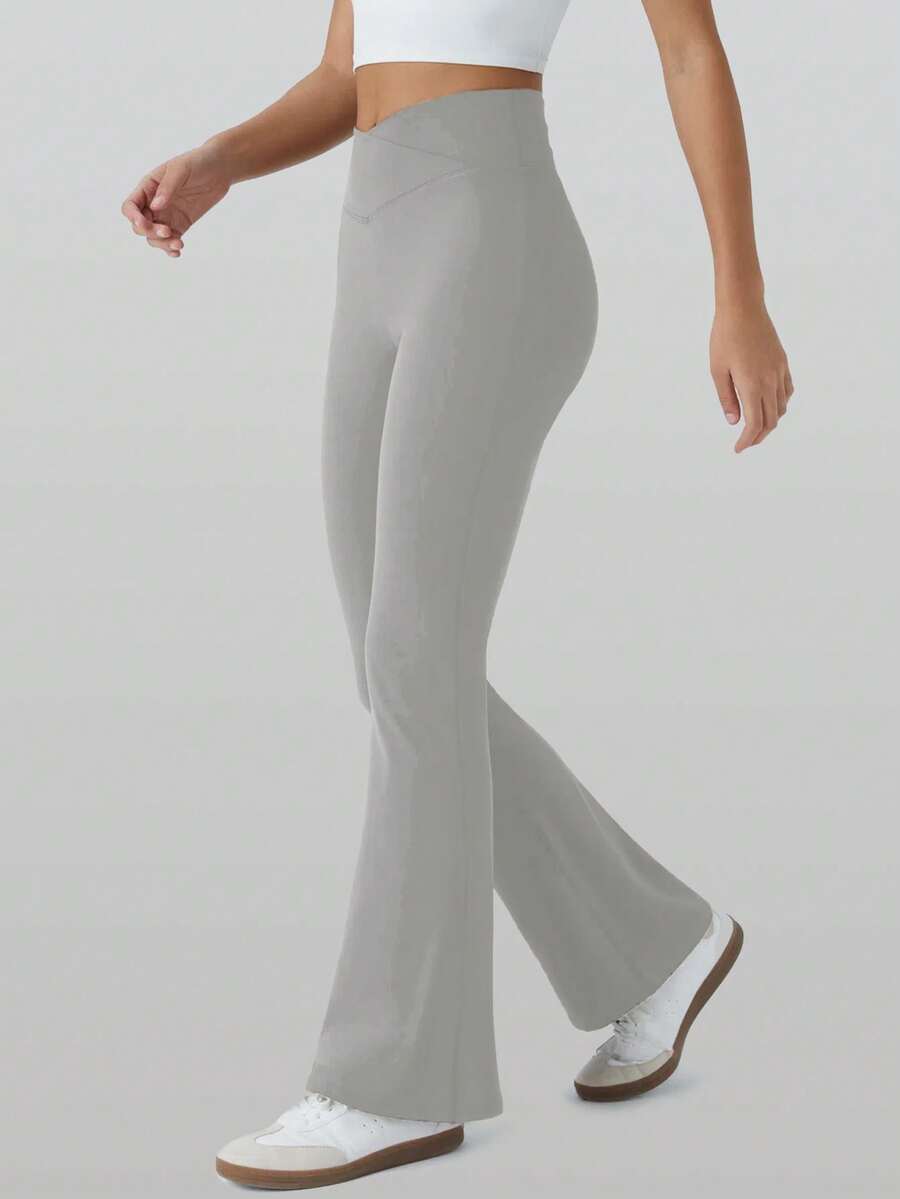 RunOnWheels™ | Viral BBL Flare Legging Zonder Voornaad
