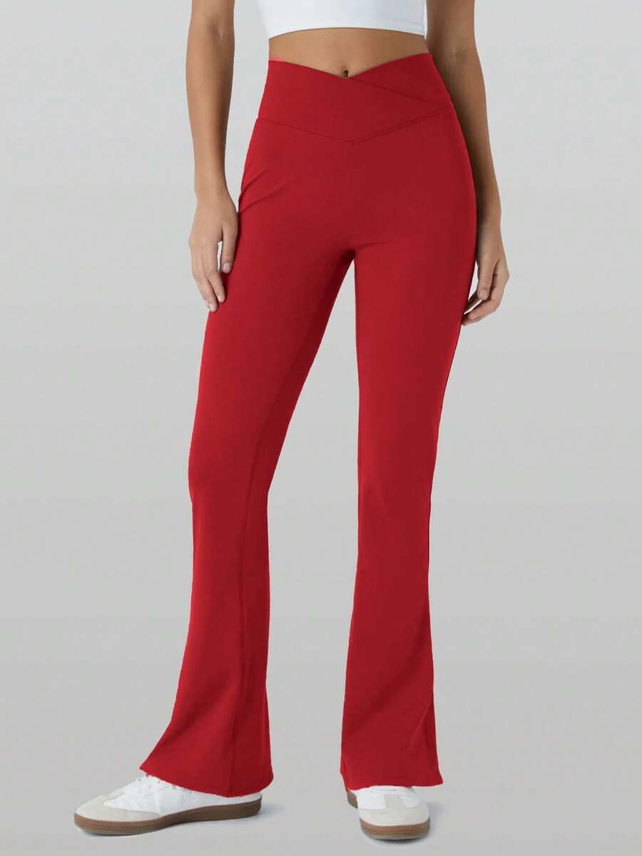 RunOnWheels™ | Viral BBL Flare Legging Zonder Voornaad