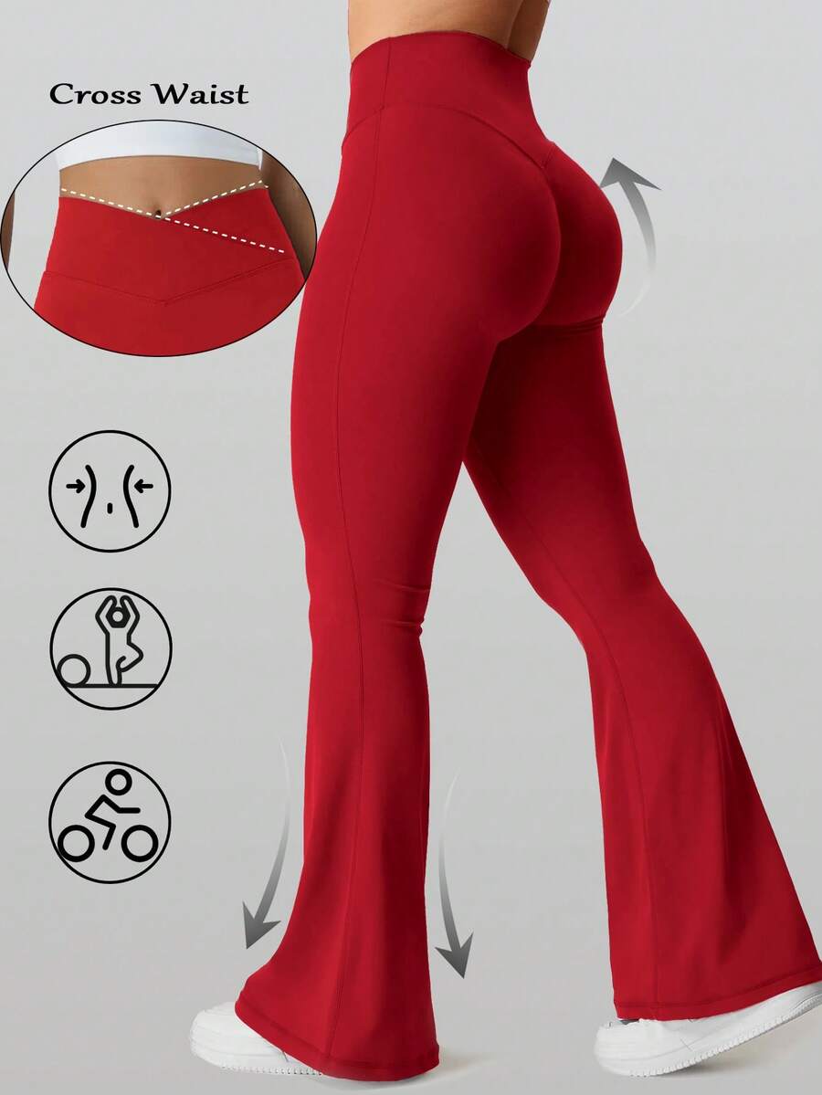 RunOnWheels™ | Viral BBL Flare Legging Zonder Voornaad