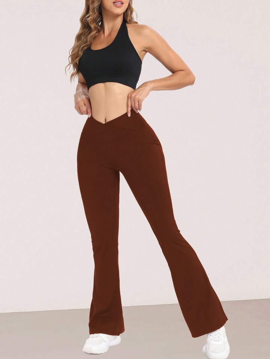 RunOnWheels™ | Viral BBL Flare Legging Zonder Voornaad