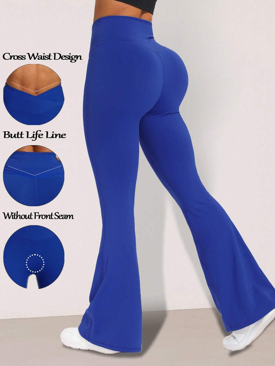 RunOnWheels™ | Viral BBL Flare Legging Zonder Voornaad