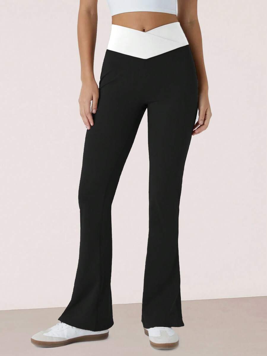 RunOnWheels™ | Viral BBL Flare Legging Zonder Voornaad