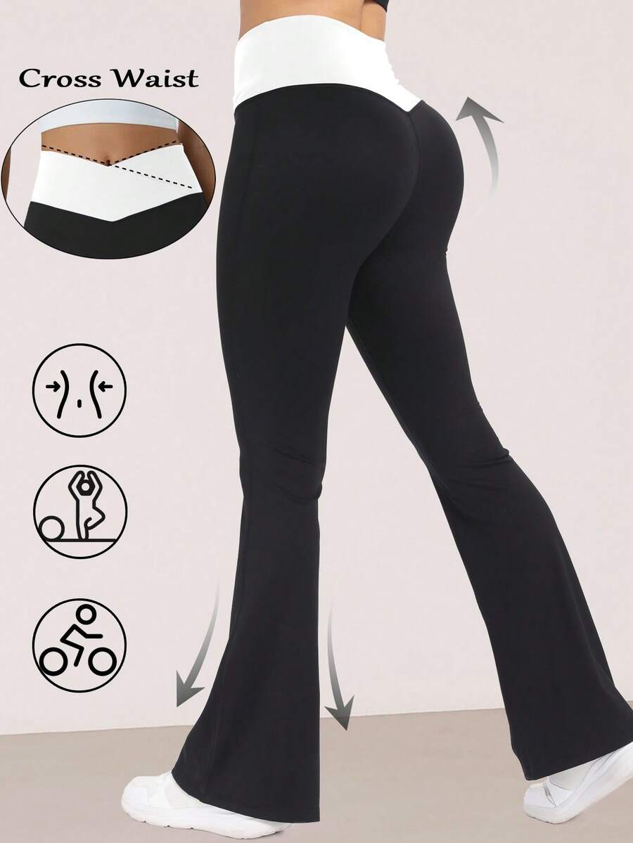 RunOnWheels™ | Viral BBL Flare Legging Zonder Voornaad