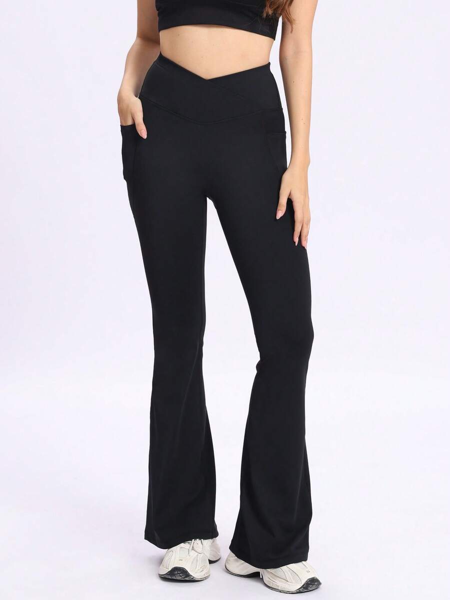 RunOnWheels™ | Viral BBL Flare Legging Zonder Voornaad