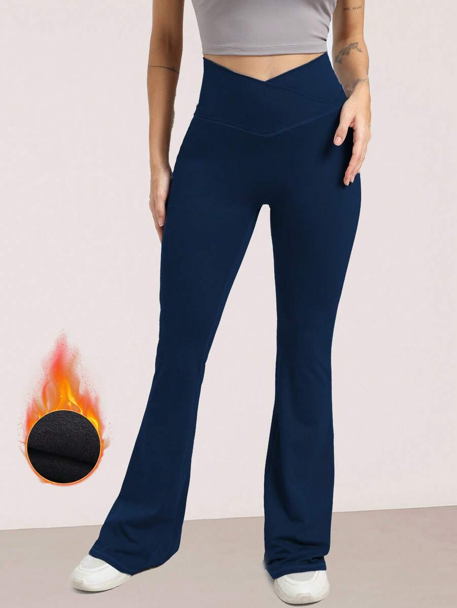 RunOnWheels™ | Viral BBL Flare Legging Zonder Voornaad