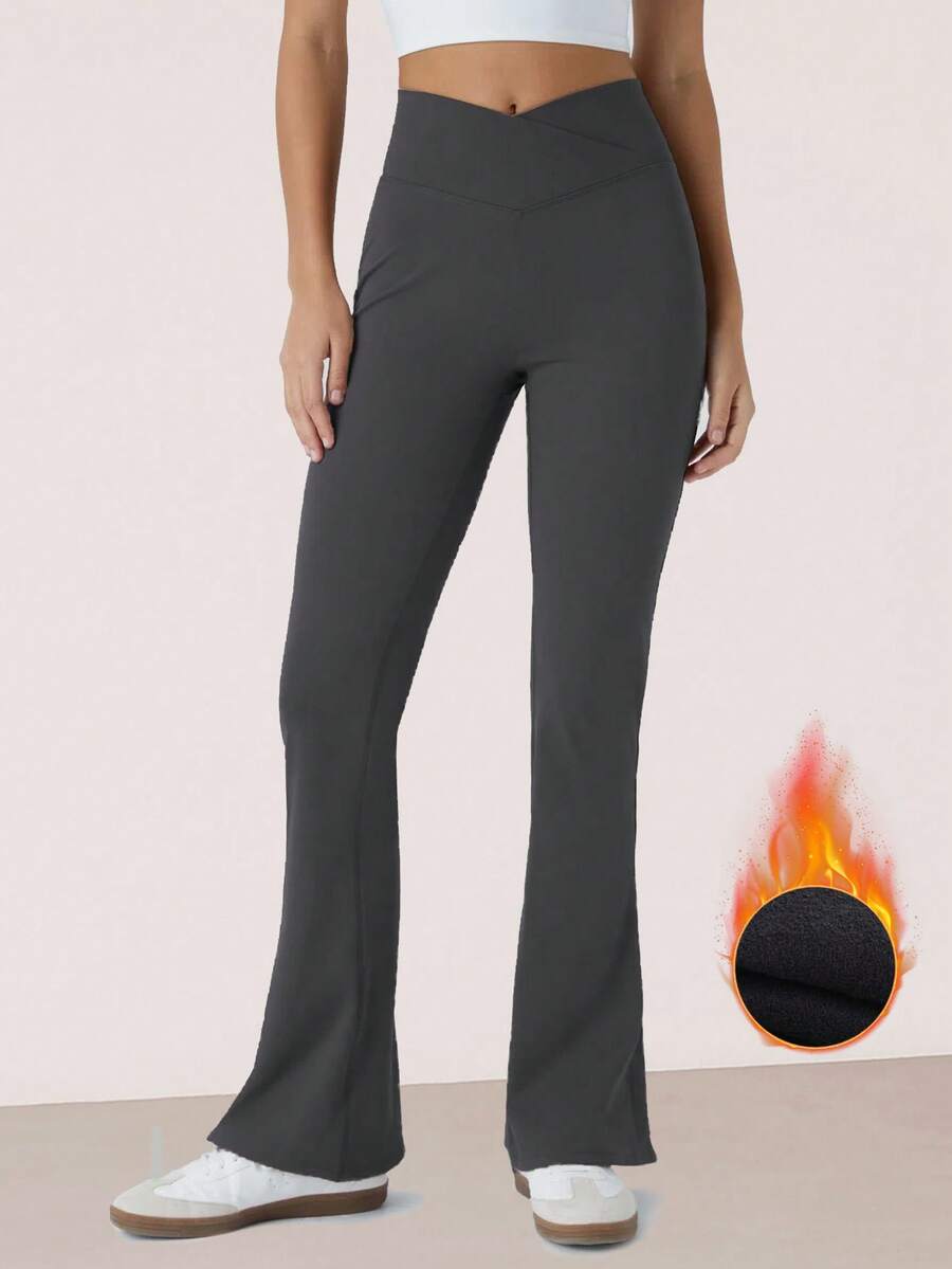 RunOnWheels™ | Viral BBL Flare Legging Zonder Voornaad
