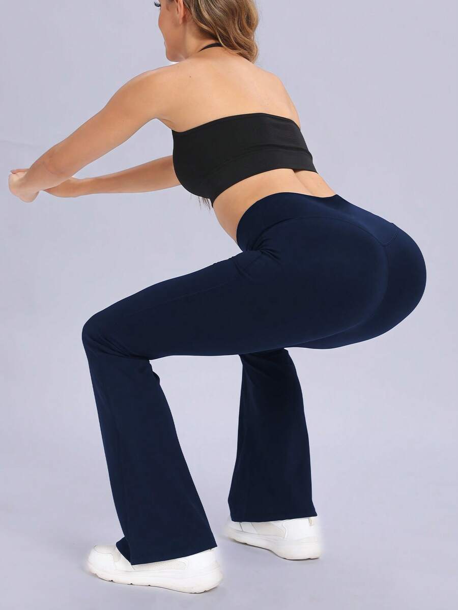 RunOnWheels™ | Viral BBL Flare Legging Zonder Voornaad
